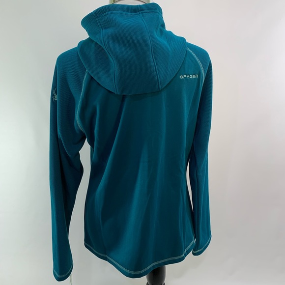 Spyder Swell Full Zip Hooded Performance Jacket - Picture 4 of 8
